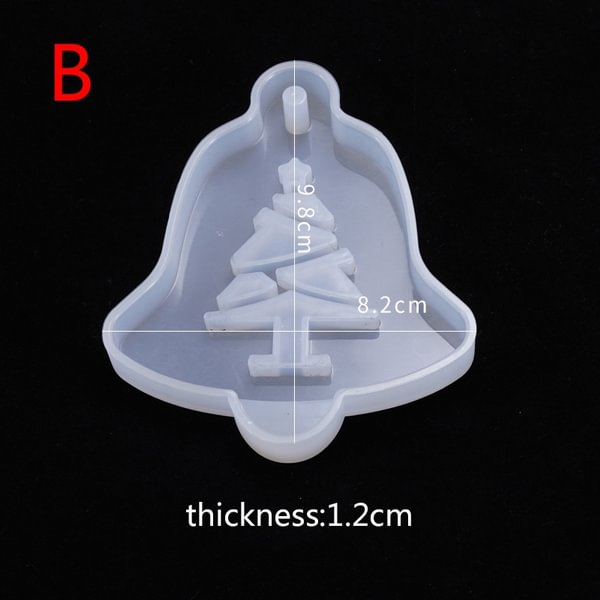 Silicone Resin Mold for Christmas Tree DIY Handmade Soap Mould Festival Decor Hand Craft Gift - Shop Trendy Women's Fashion | TeeYours