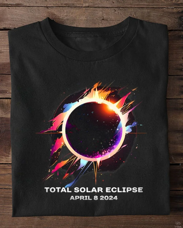 Total Solar Eclipse April 8 2024 Totality Souvenir Graphic v2