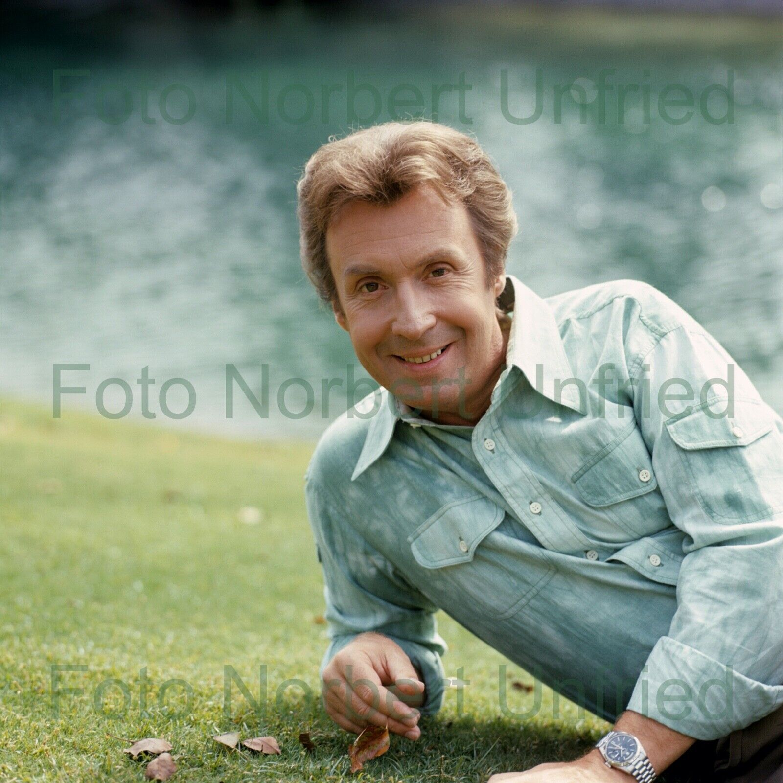 Peter Alexander - Photo Poster painting 13 X 13 CM (Picture 88