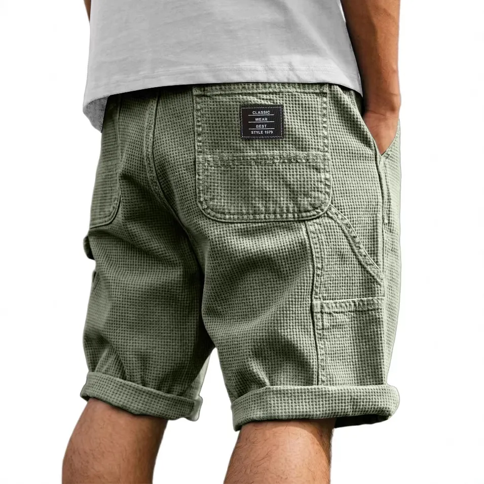 Men's Cargo Shorts With Multiple Pockets-INSPIREUSE
