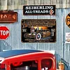 Route 66 Car - Metal Tin Signs(8*12Inch/12*16Inch) - Garage&Transport