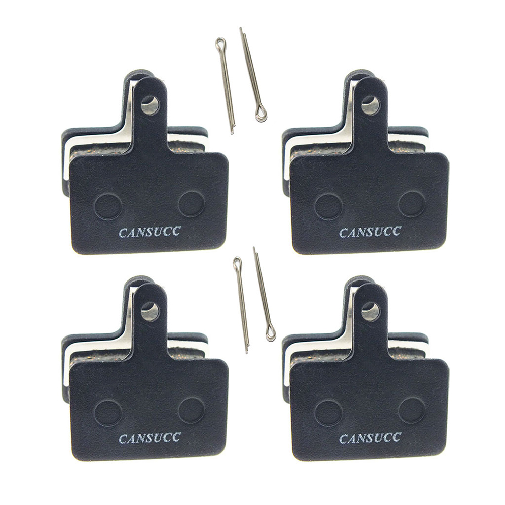

4 Pairs MTB Bike Brake Pads Semi-Metallic Resin Cycling Braking System Disc, 501 Original