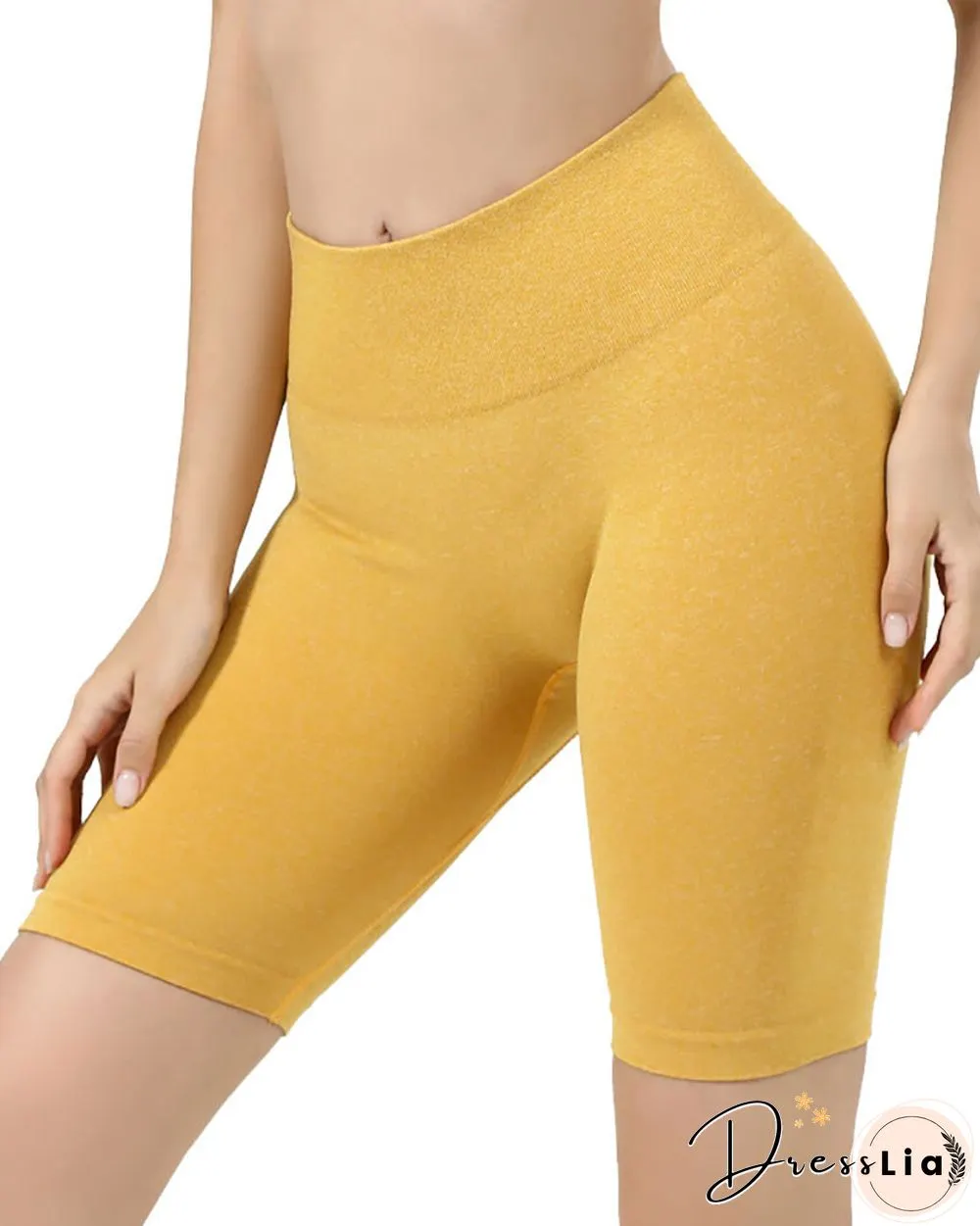 Slimming Booty Hip Lift Workout Running Seamless Yoga Shorts