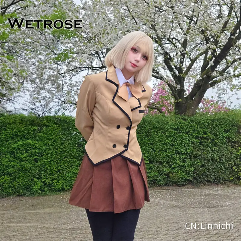[Wetrose] In Stock Solo Leveling Cha Haein 차해인 JK Uniform Suit Cosplay Costume