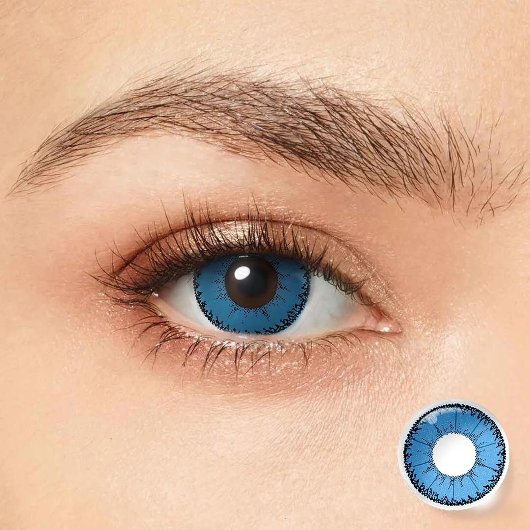 Devil Blue Contact Lenses
