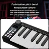 M-VAVE SMK25 Mini MIDI Keyboard 25 Key USB Rechargeable Controller Wireless