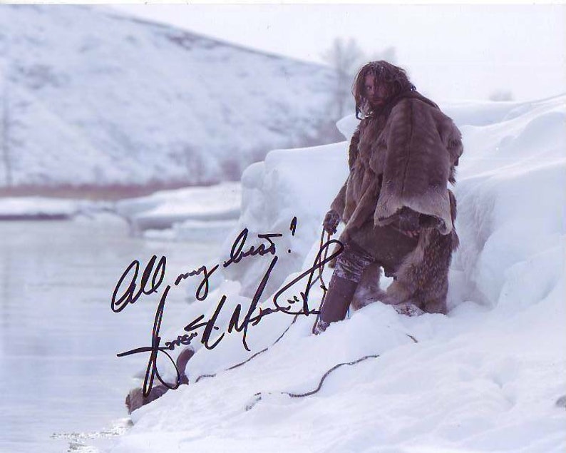 Anson mount signed autographed hell on wheels cullen bohannan 8x10 Photo Poster painting