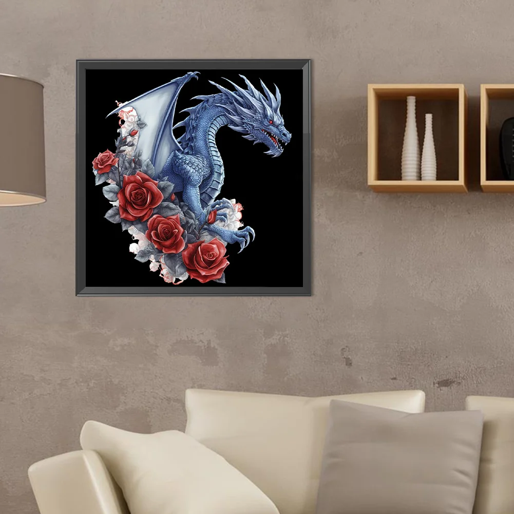 Diamond Painting - Full Round Drill - Dragon(Canvas|40*40cm)