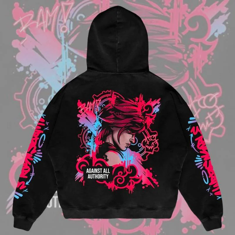 VI Arcane II Printed Men's Hoodie