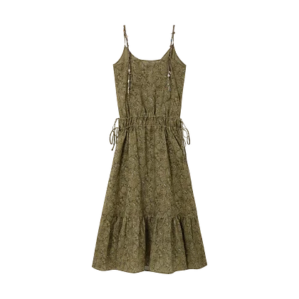 knee length dresses for ladies Romy Striped Linen Maxi Dress  Z SUPPLY