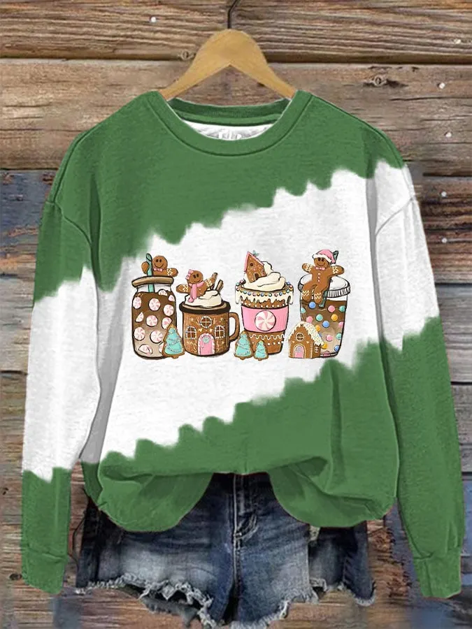 Women's Merry Christmas Print Sweatshirt