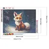 【Clearance Sale】Snow Fox-Full Round Diamond Painting 40*30CM