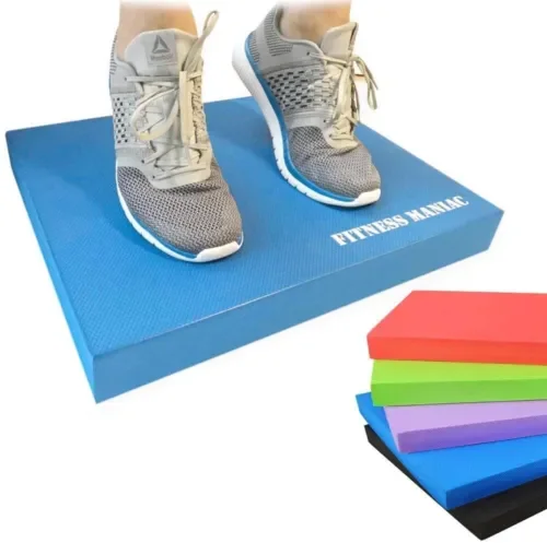 Pornhint Extra Large Exercise Balance Pad Cushioned Non-Slip Foam Mat & Knee Pad New