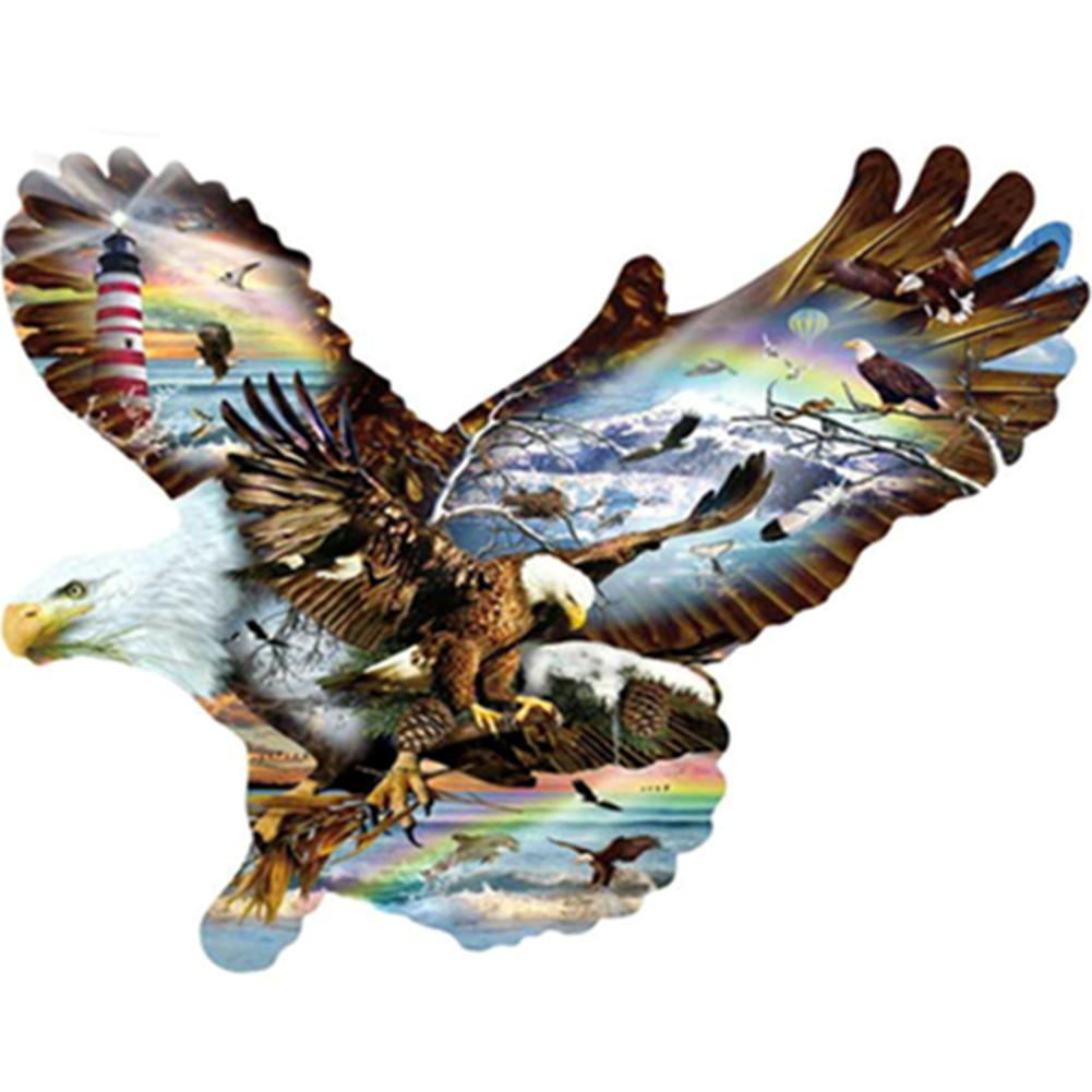 

Eagle - Special Shaped Diamond Painting - 30*30CM, 501 Original