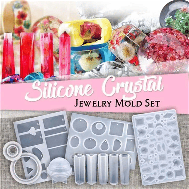 Christmas Sale 50% OFF – DIY Crystal Mold SET (With 148 PCS KIT）