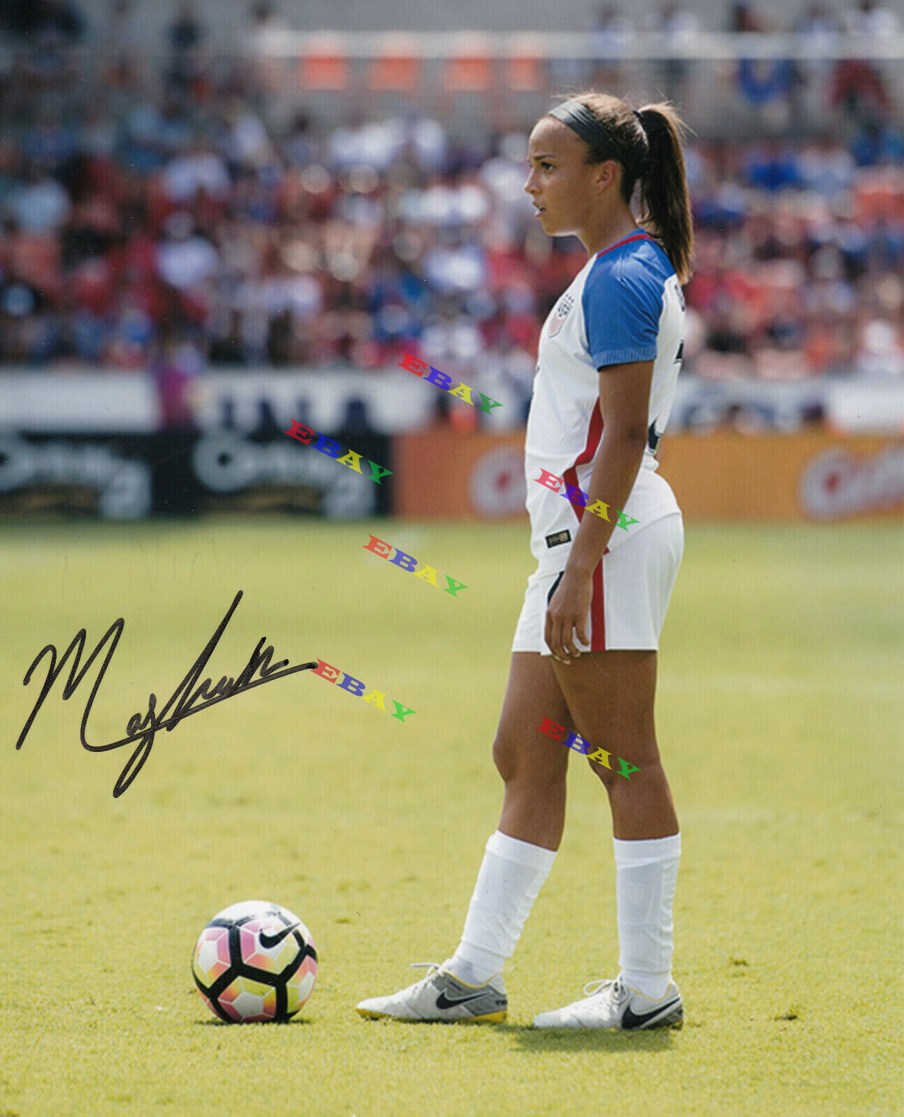 Mallory Pugh USA Olympic Signed Autographed 8x10 Photo Poster painting Reprint