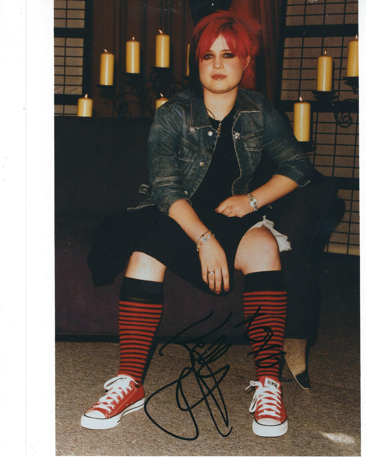 KELLY OSBOURNE AUTOGRAPHED Photo Poster painting SIGNED 8X10 #9