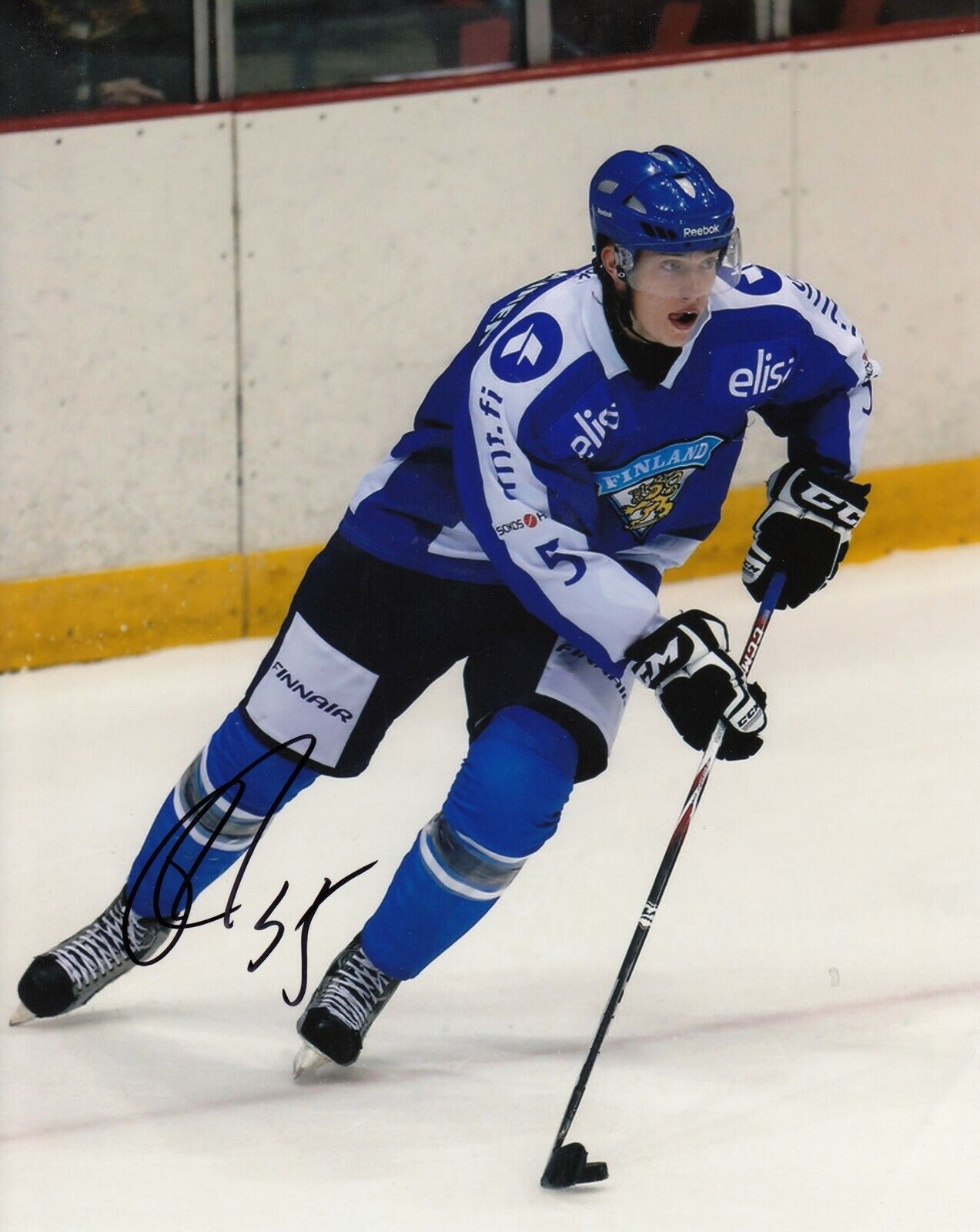 Rasmus Ristolainen #0 8x10 Signed Photo Poster painting w/ COA Signed Team Finland