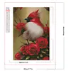 Diamond Painting -DIY Round Partial AB Drill Cardinal(45x65cm)