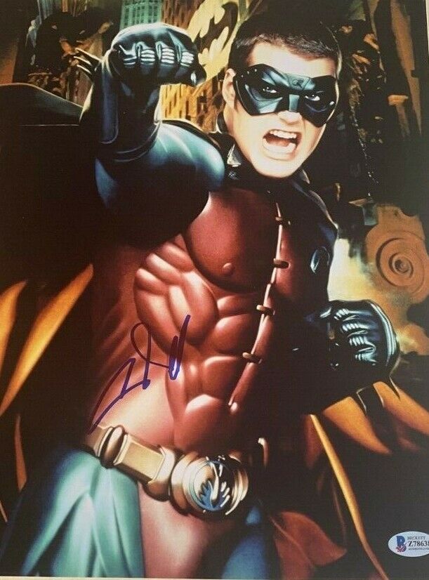 Chris O'Donnell signed autographed 11x14 Photo Poster painting Robin Batman Beckett COA