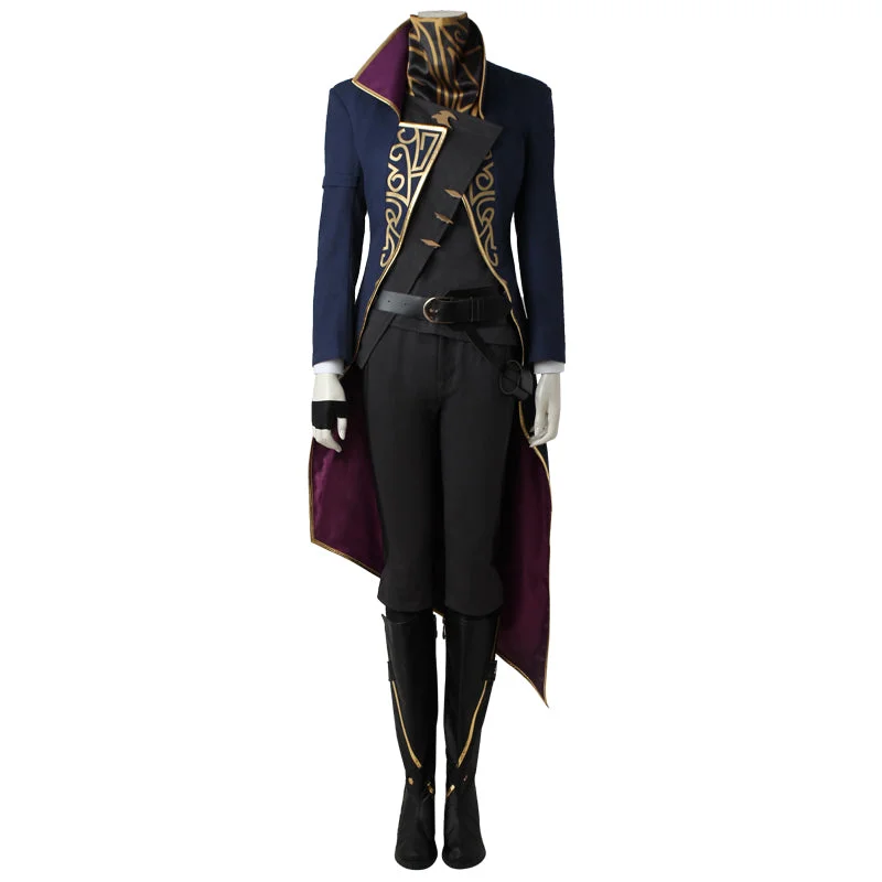 Emily Drexel Lela Kaldwin cosplay costume outfit Dishonored 2 cosplay costumes