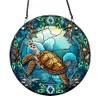 Diamond Painting Single-Sided Acrylic Turtle Hanging Pendant