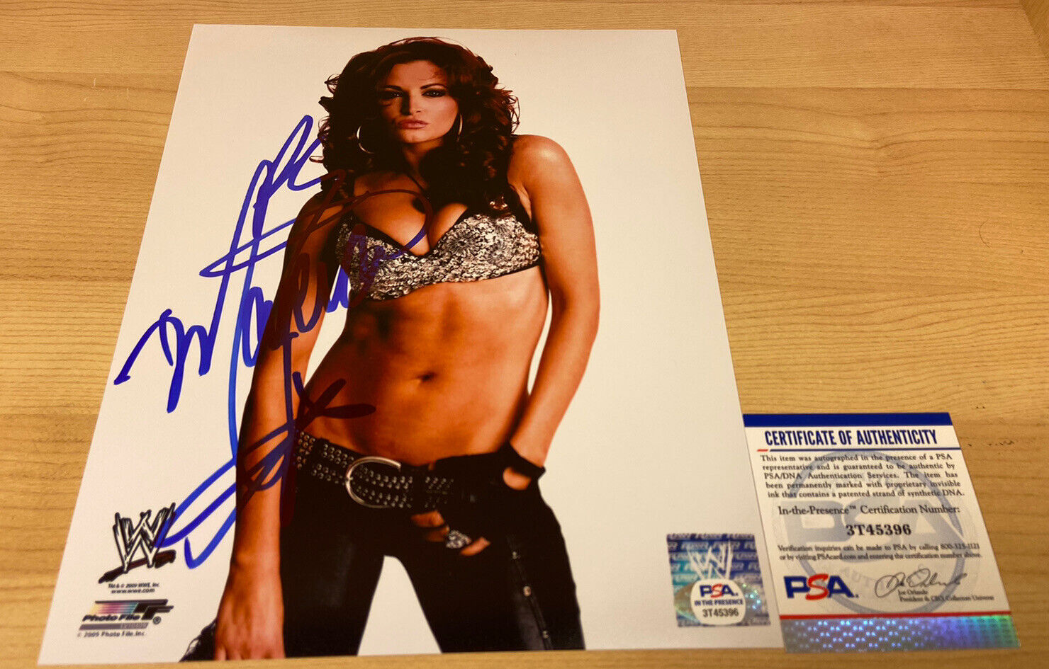 Maria Kanellis WWE ROH Autographed Signed 8X10 Photo Poster painting PSA/DNA Witnessed COA