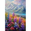 (40*60cm)Snow Mountains - Full Round Drill Diamond Painting