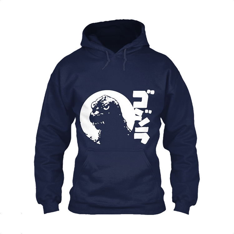 Grunge Motif, Godzilla Classic Hoodie