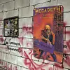 Megadeth - Panneaux en &eacute;tain m&eacute;tallique(20*30cm/30*40cm) - Musique