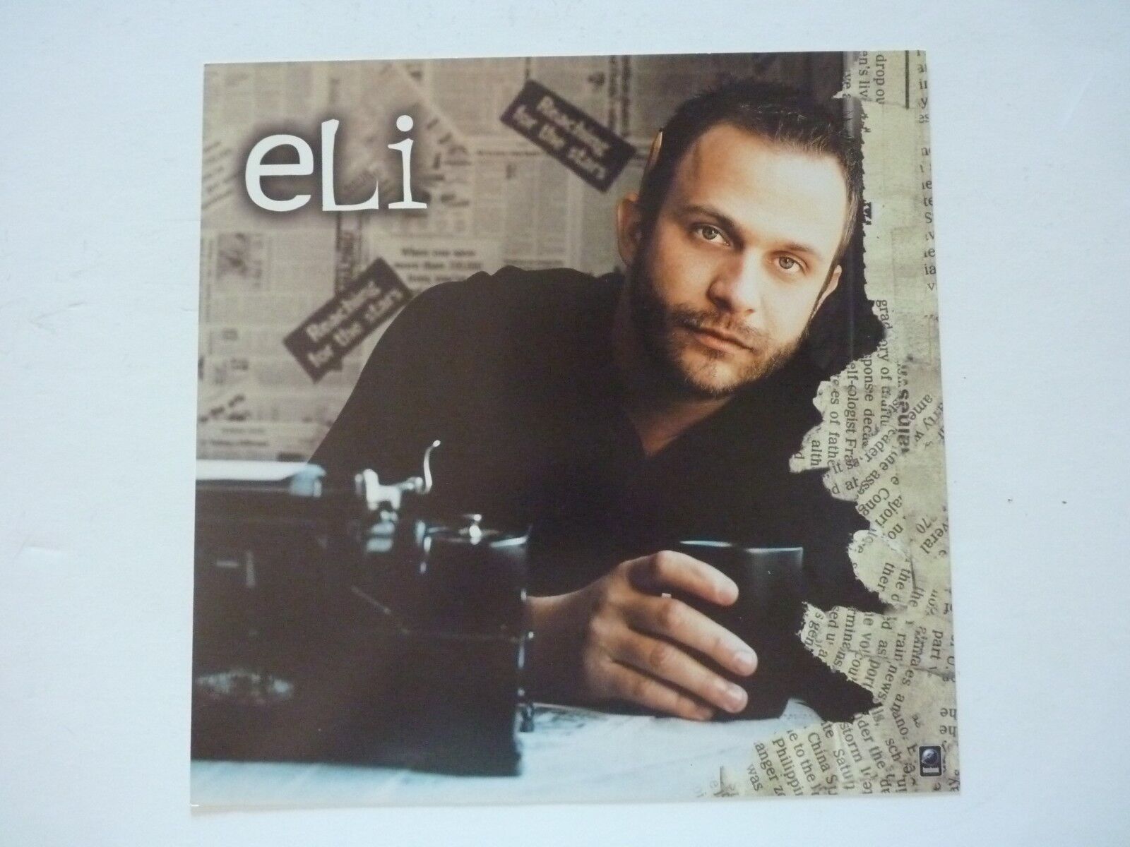 Eli Now the News LP Record Photo Poster painting Flat 12x12 Poster