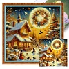 (Multi-Style) Christmas-11CT Stamped Cross Stitch 50*50cm