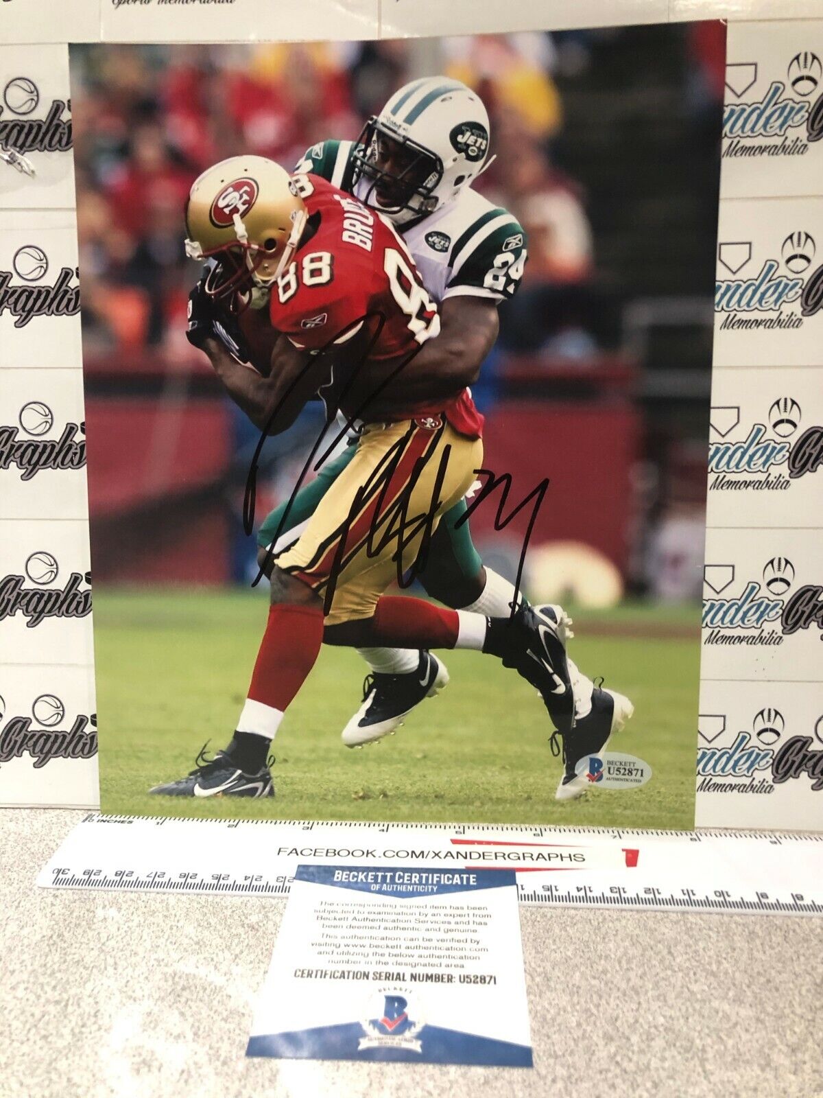 Pick (1) DARRELLE REVIS SIGNED AUTOGRAPHED 8X10 FOOTBALL Photo Poster painting-BECKETT BAS COA