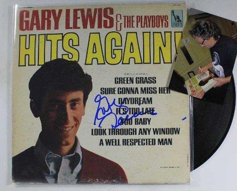 Gary Lewis Signed Autographed Hits Again