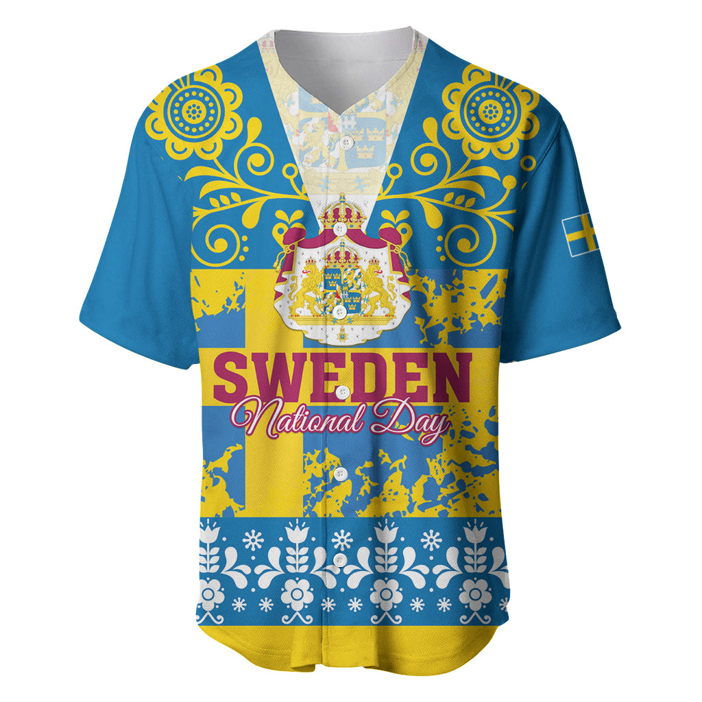 Sweden National Day 2024 Baseball Jersey Svenska Flaggans Dag LT01 mysite