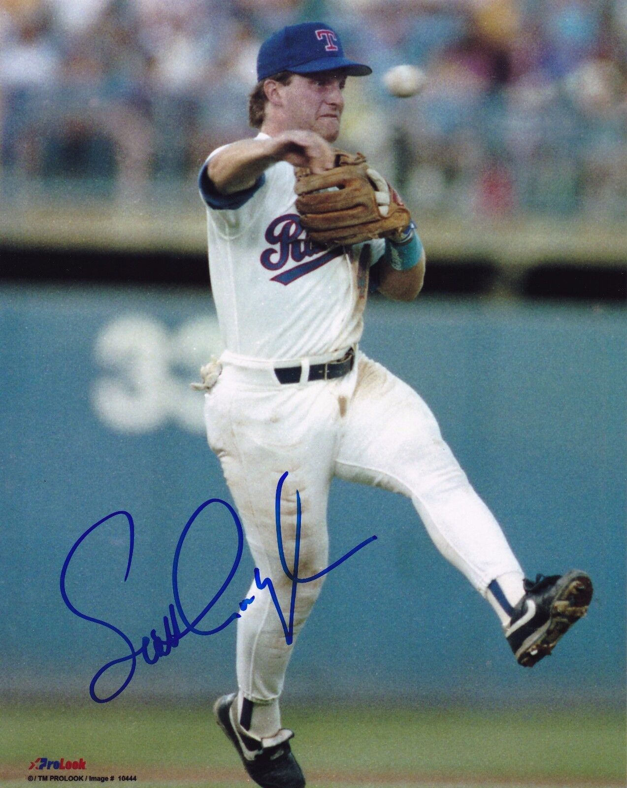 Scott Coolbaugh autographed 8x10 Texas Rangers #4  Shipping