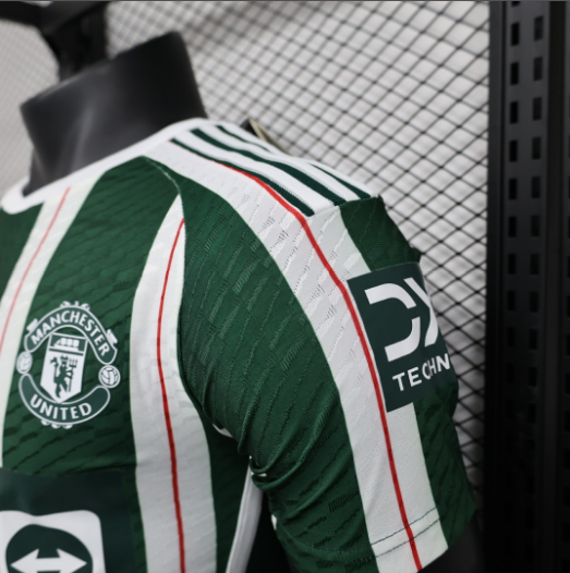 23/24 Manchester United Away Player Version Men's Football T-Shirt 1:1