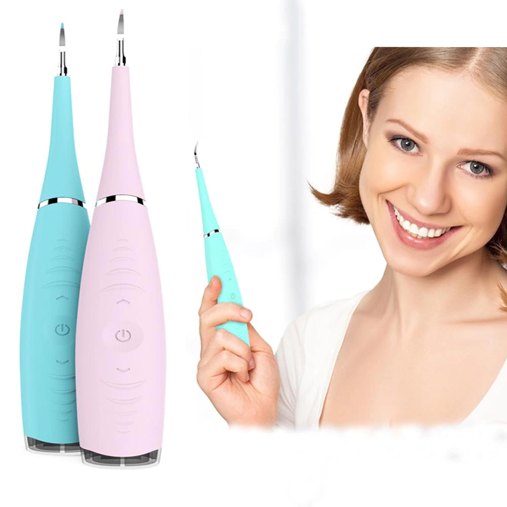 Sonic Dental Tartar Plaque Scraper At Home