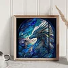 (Stamped/Counted) Dragon - 11CT Cross Stitch 40*40cm/15.75*15.75in