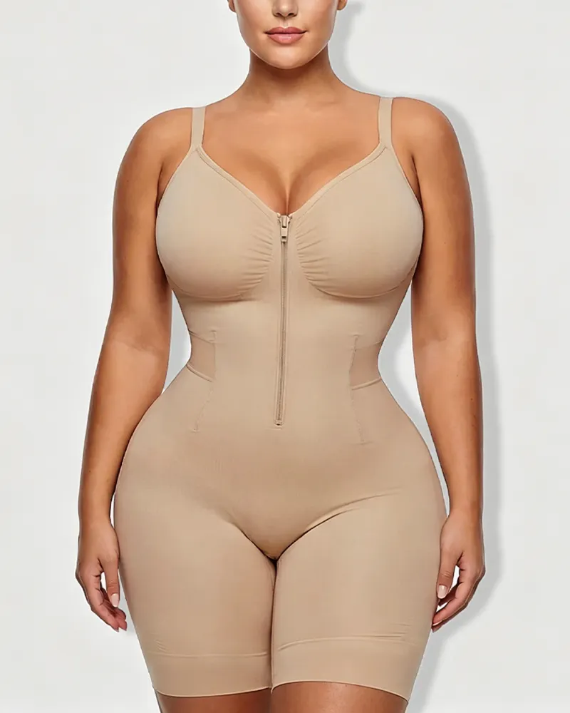 Zip Front Easy Wear Back Release Shapewear
