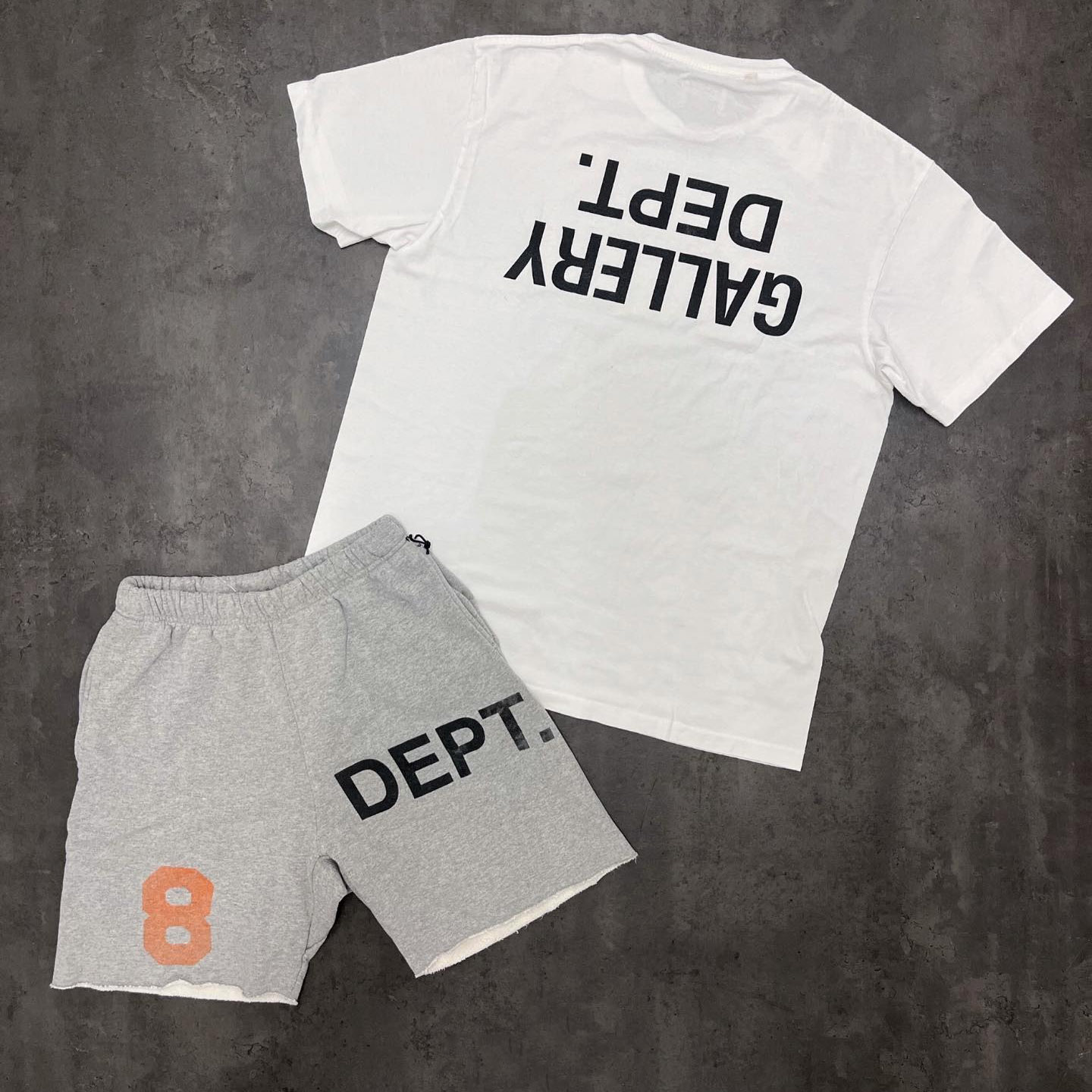 Gallery-dept Logo T-Shirt And Shorts Co-Ord