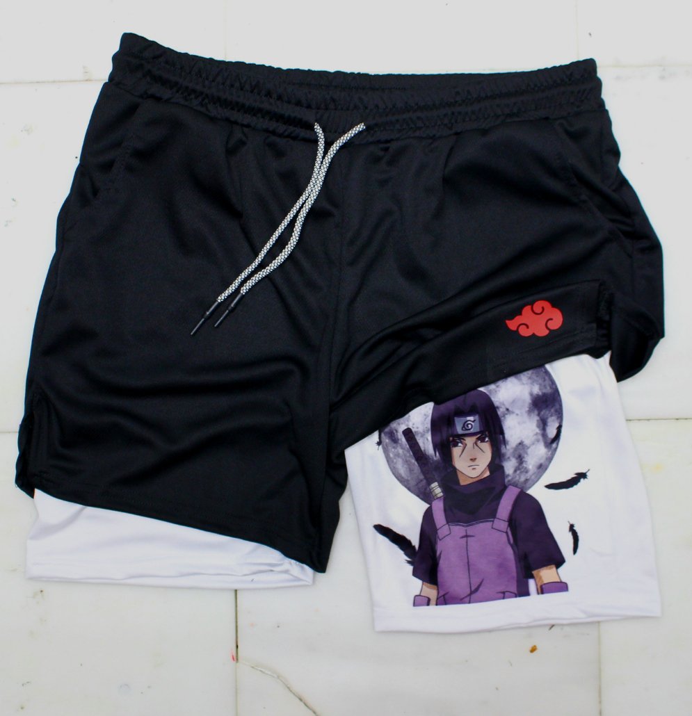 Anbu Itachi Gym Shorts