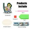 DIY Love Green Bay Packers Precious Doll-Diamond Painting Ornaments（Single-Sided)