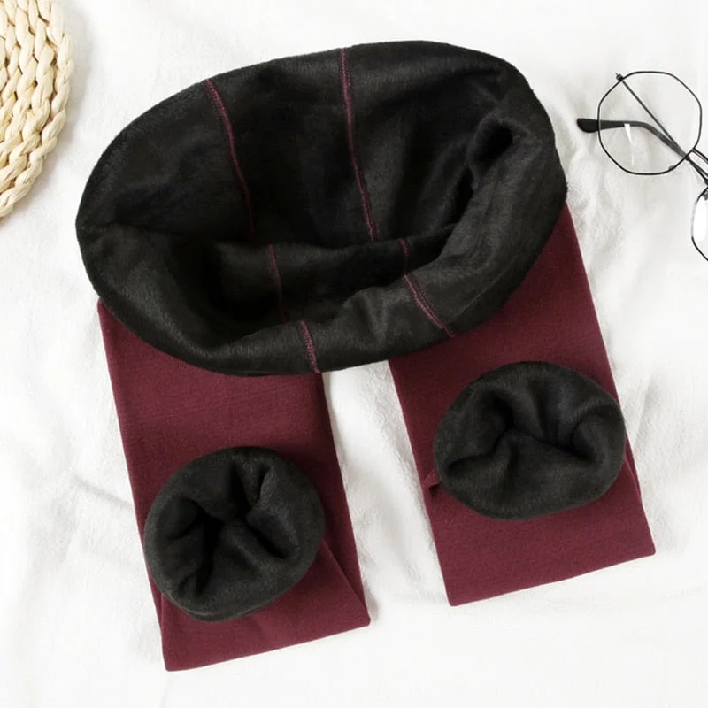 SVOKOR 2019 Women Velvet Pants Keep Fitness Warm Elastic Force Trousers Comfortable High Waist Push Up Casual Female Pants