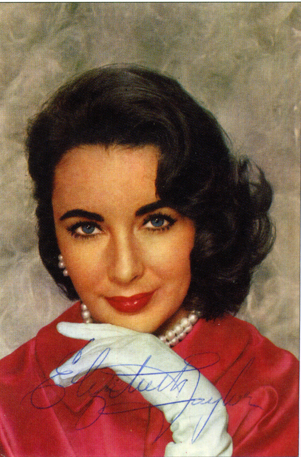 ELIZABETH TAYLOR Autographed Photo Poster paintinggraph - Beautiful Film Actress - Preprint