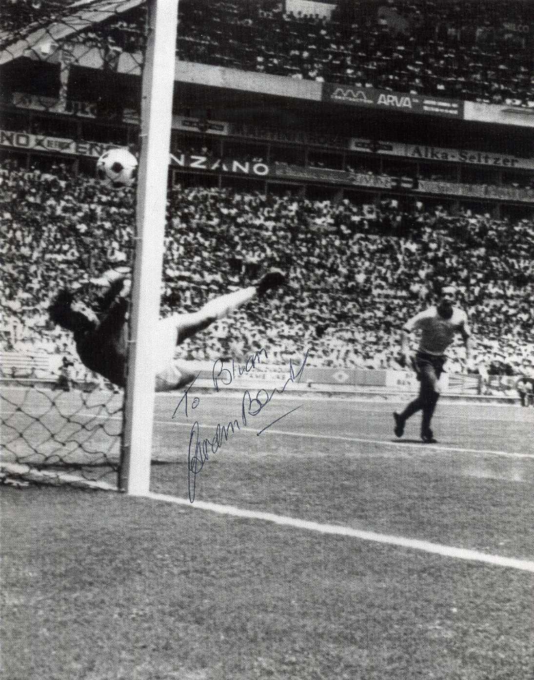 GORDON BANKS Signed Photo Poster paintinggraph - Leicester / Stoke City & England 1966 Preprint