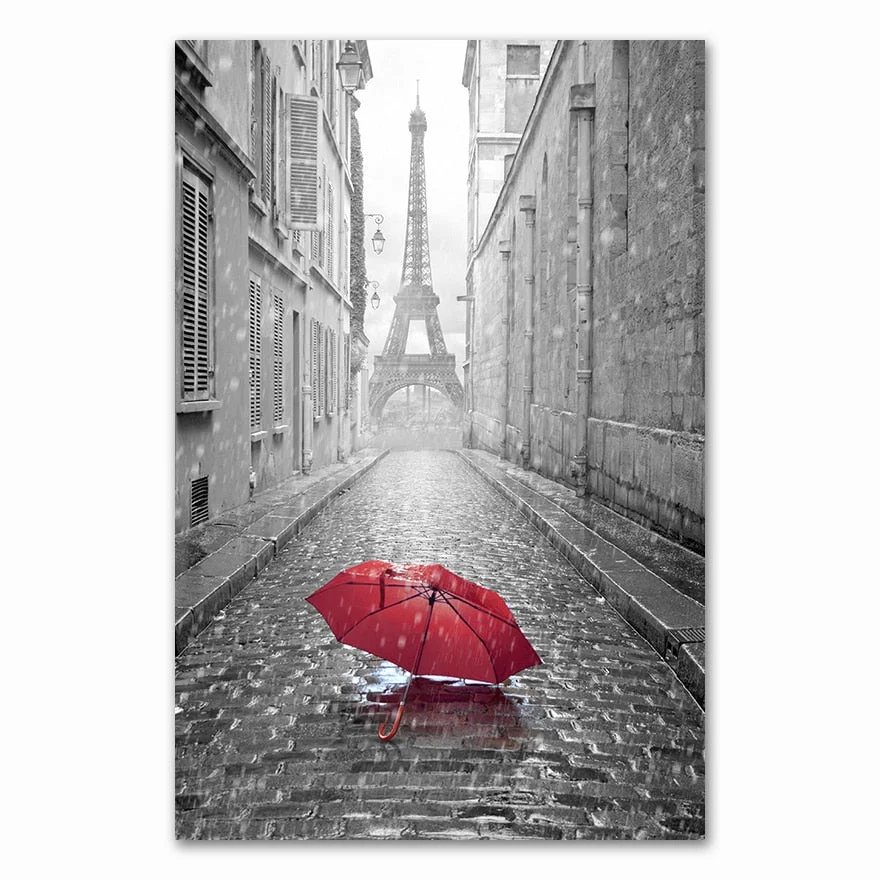 Nordic s And Prints Paintings For Living Room Wall Art Decorative Pictures Canvas Print City London Paris Landscape
