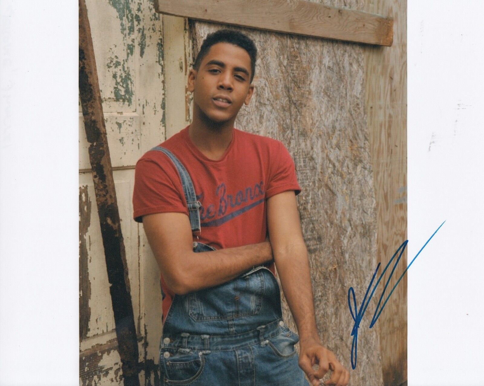 JHARREL JEROME signed (MR MERCEDES) 8X10 Photo Poster painting *Jerome Robinson* W/COA #3