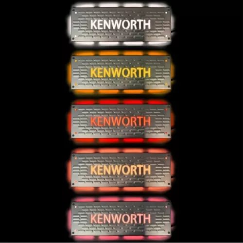 Dronehint Kenworth LED Aluminum Step Plate 360 GLOW Parts