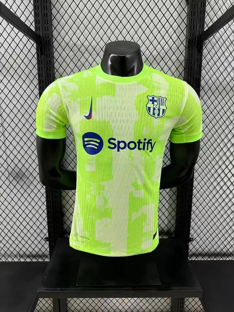 2024-25 Barcelona Second Away Jersey - Player Edition
